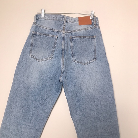 PRINCESS POLLY | 6 HOLLY ASYMMETRIC JEANS BLUE - Picture 12 of 15